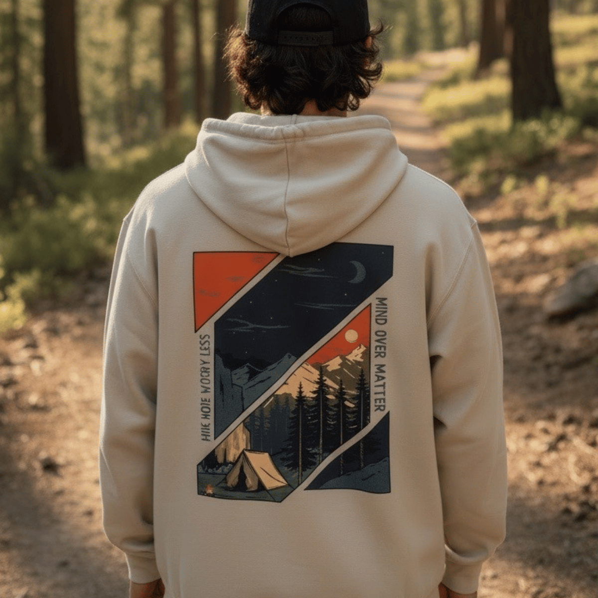 Hike More Worry Less Hoodie