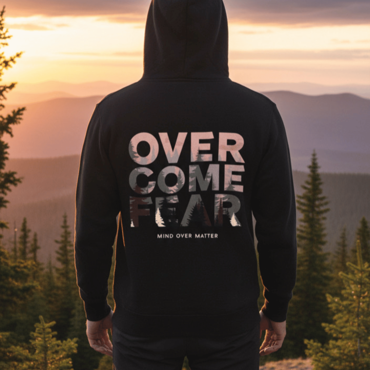 Overcome fear Hoodie