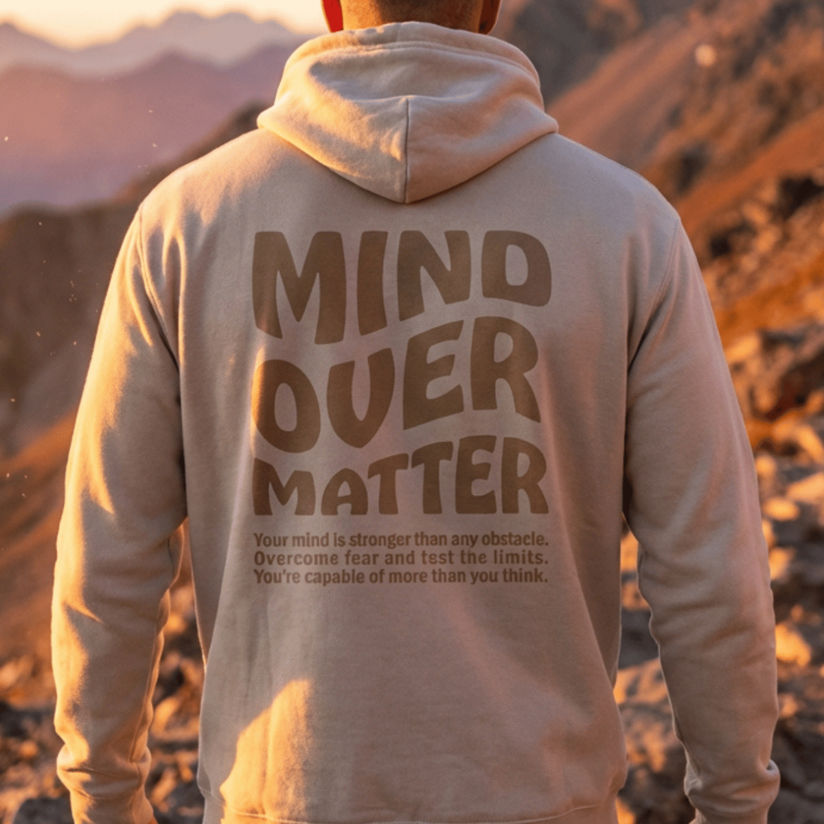 NEW!! Mind Over Matter Print Hoodie